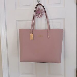 Coach Town Blossom Women's Tote Bag, Large - Pink